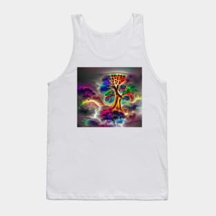 Psychedelic Tree Tank Top